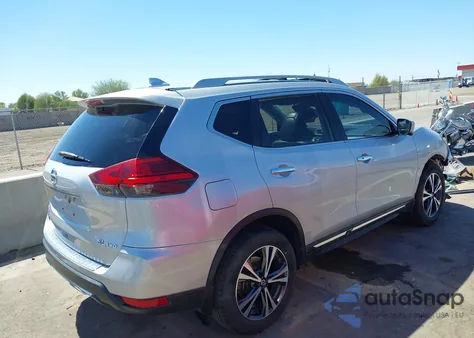 2017 Nissan Rogue Sl из США, поврежденный, VIN 5N1AT2MVXHC881132
